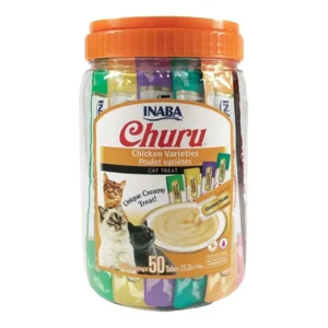 Pack 50 Tubos Churu Gato Pollo Variedades