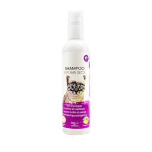 HAPPYPETS SHAMPOO ESPUMA SECA GATO