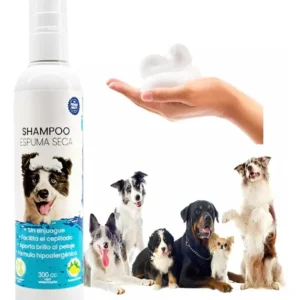 HAPPYPETS SHAMPOO ESPUMA SECA PERRO