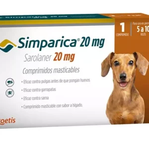 Simparica 20mg 5 a 10kg 1COMP