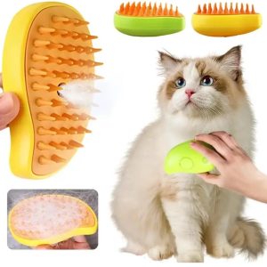 Cepillo a vapor para perros y gatos
