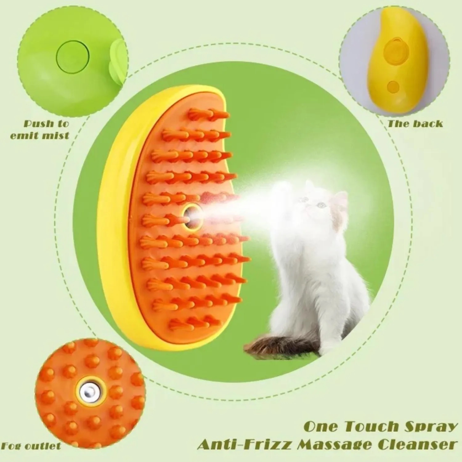 Cepillo a vapor para perros y gatos - Imagen 5