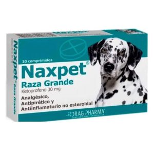Naxpet raza grande 30 mg 10 comprimidos